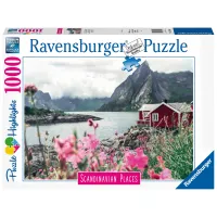 Ravensburger puzzel 1000 stukjes Scandinavian Places Reine Lofoten Noorwegen